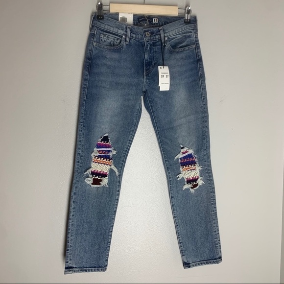 Levi’s Pin Dot Jeans Made Crafter Tapered Leg Blue - Picture 3 of 12